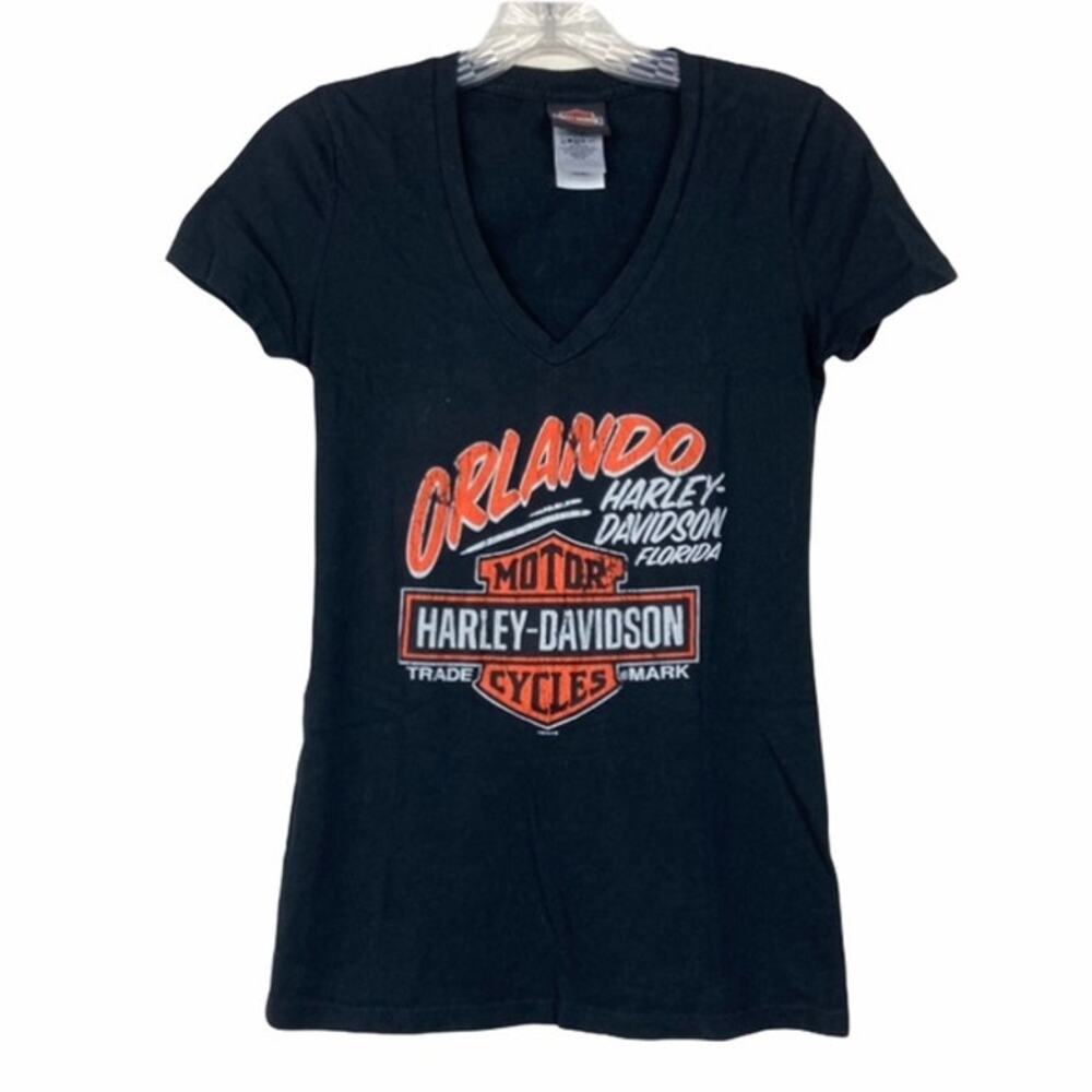 Harley Davidson Orlando Florida V-Neck T-Shirt